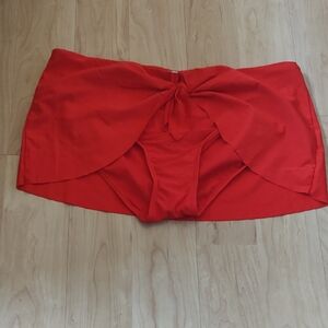 Time and Tru Red Bikini Set